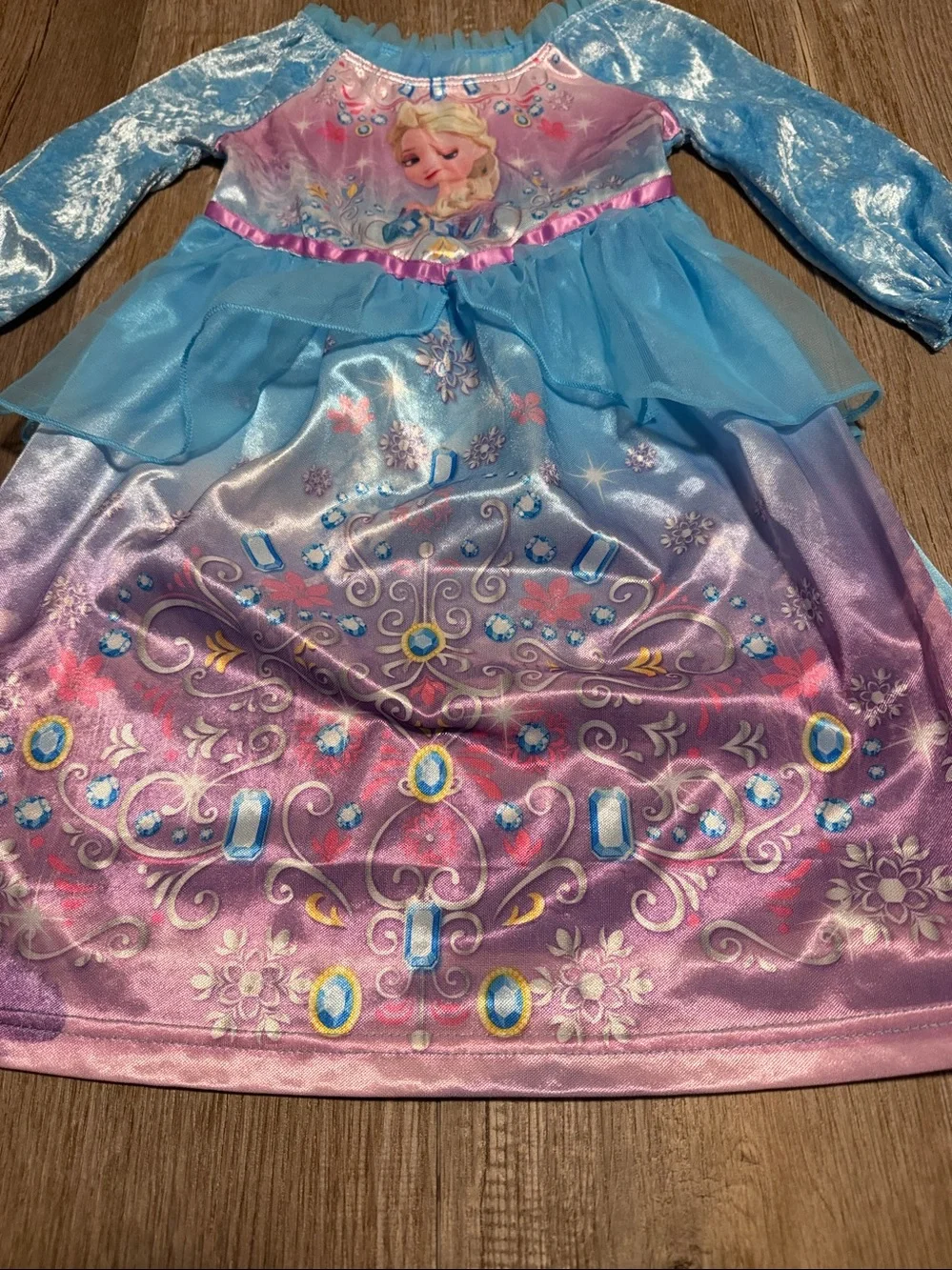Disney Frozen Elsa long-sleeve character nightgown